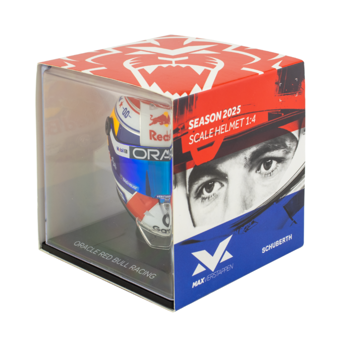 1:4 - 2025 Season Helmet - Max Verstappen image