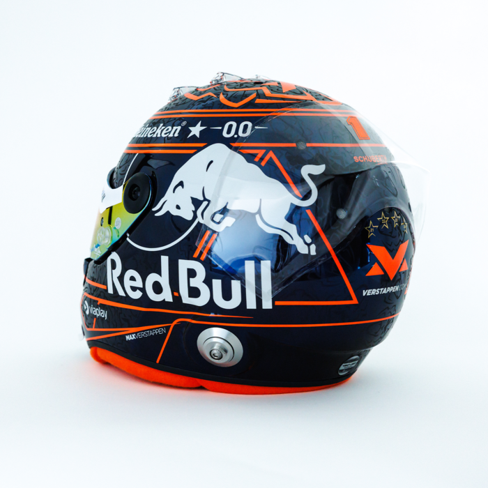 1:4 - Orange Lion Helmet 2025 - Max Verstappen image