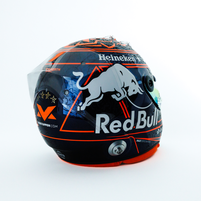 1:4 - Orange Lion Helmet 2025 - Max Verstappen image
