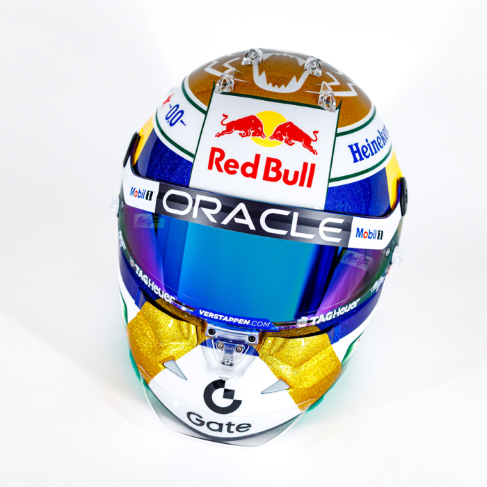 1:4 - Helmet Brazil 2025 - Max Verstappen image