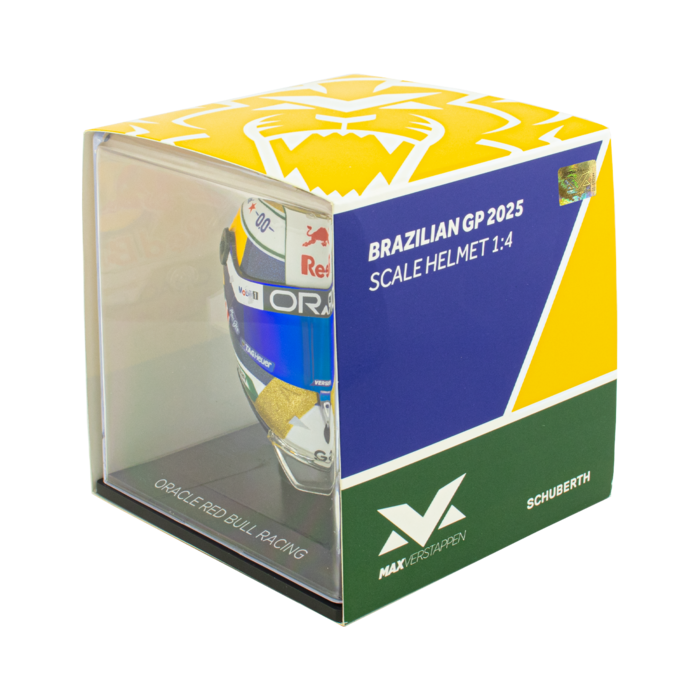 1:4 - Helmet Brazil 2025 - Max Verstappen image