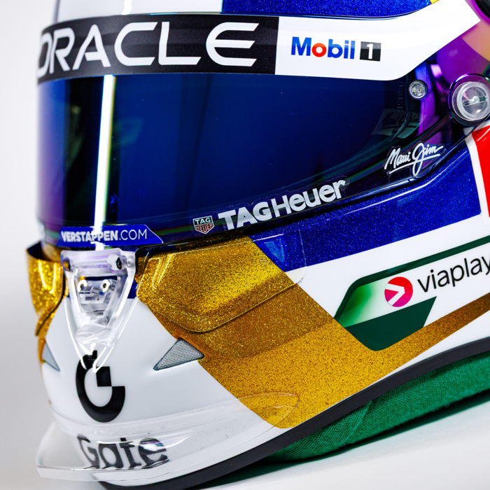 1:4 - Helmet Brazil 2025 - Max Verstappen image