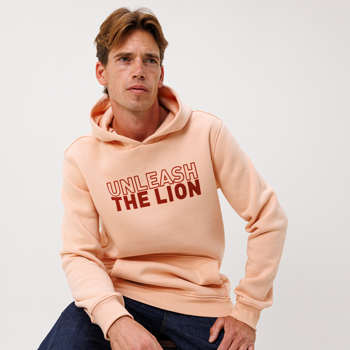 Hoodie - Peach - Unleash The Lion image