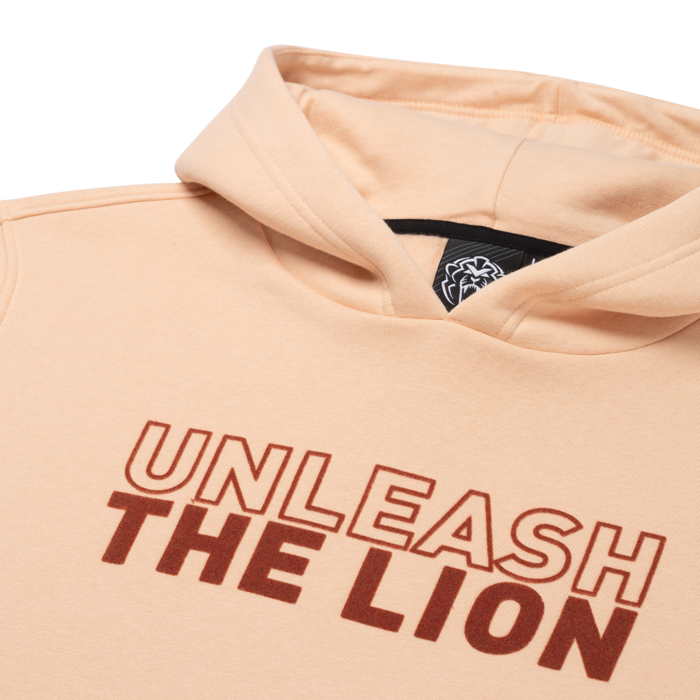 Hoodie - Peach - Unleash The Lion image