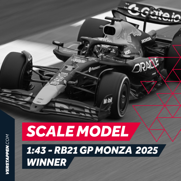 1:43 RB21 GP Monza 2025 - Winner image