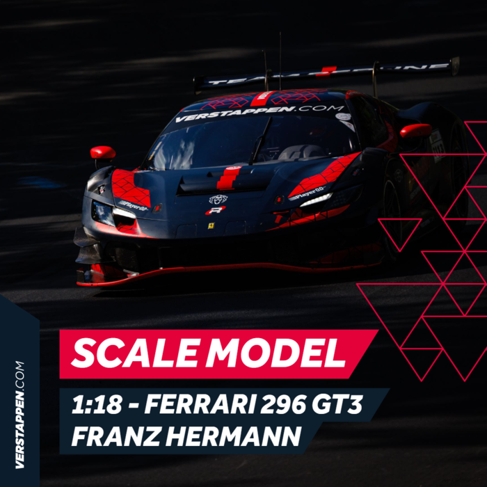 1:18 Ferrari 296 GT3 - Franz Hermann - Verstappen.com Racing Test image