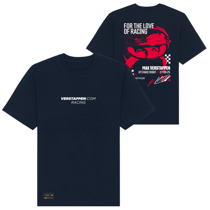 GT3 Race Debut T-shirt - Navy - Max Verstappen image