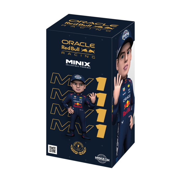 Minix Figure - 4 Times World Champion - Max Verstappen image