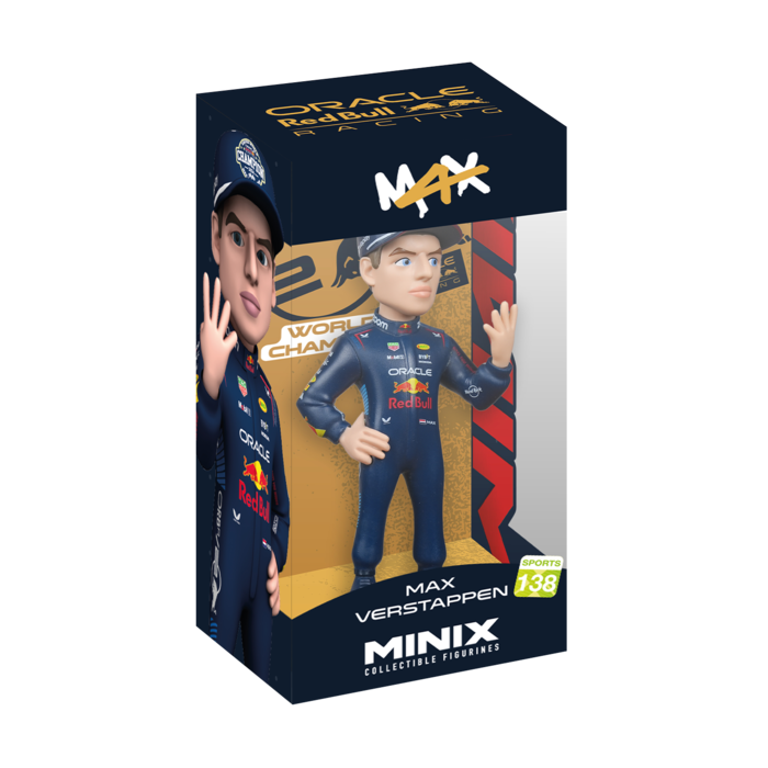 Minix Figure - 4 Times World Champion - Max Verstappen image