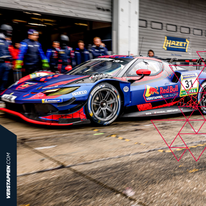 1:43 Ferrari 296 GT3 Race Debut - Max Verstappen - Verstappen.com Racing image
