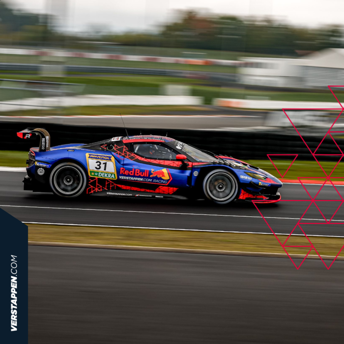 1:43 Ferrari 296 GT3 Race Debut - Max Verstappen - Verstappen.com Racing image
