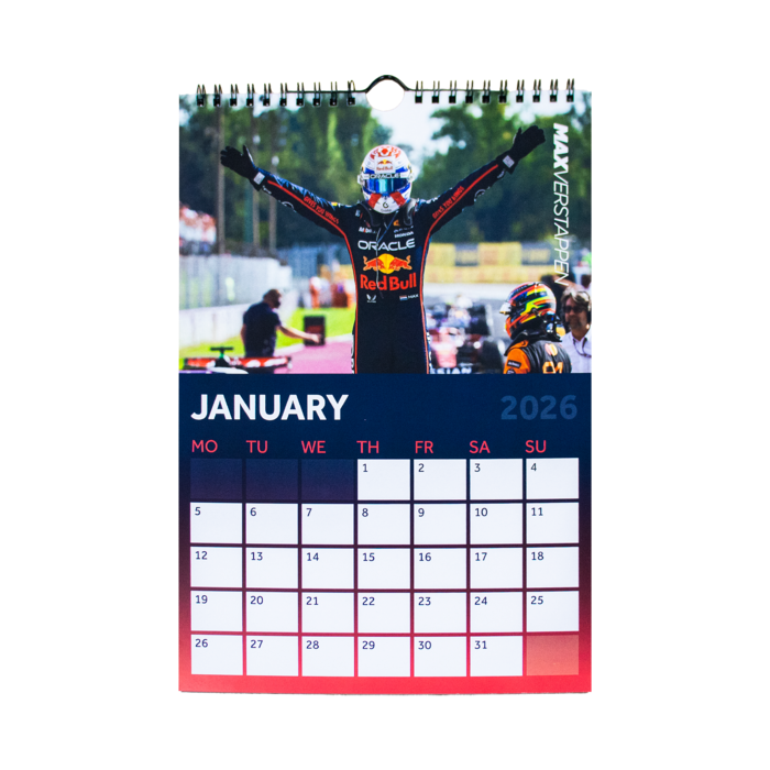Year Calendar 2026 - Max Verstappen image