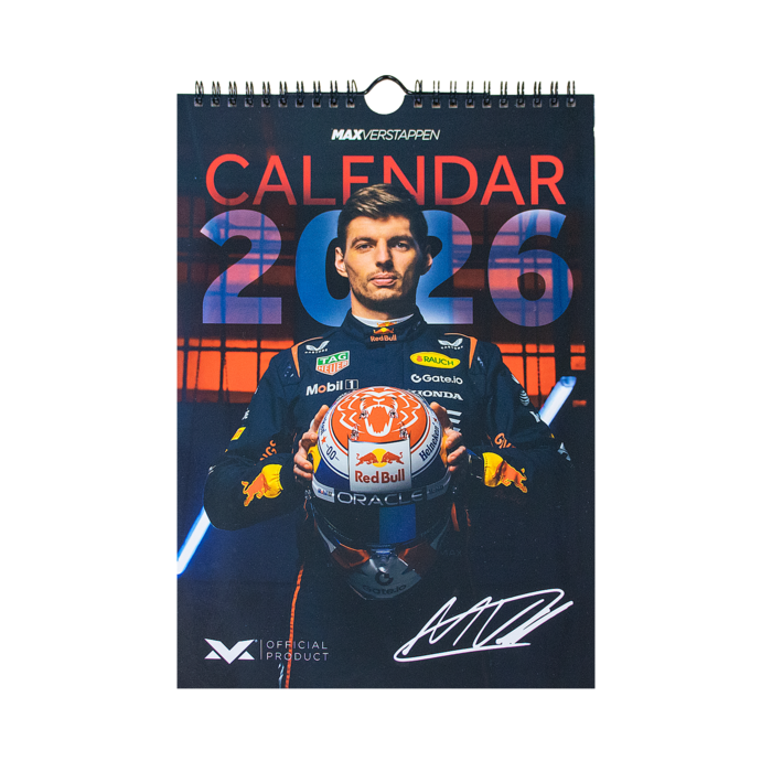 Year Calendar 2026 - Max Verstappen image