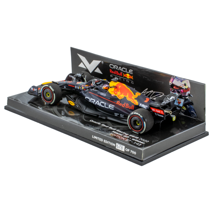 1:43 RB18 GP Miami 2022 - Winner image