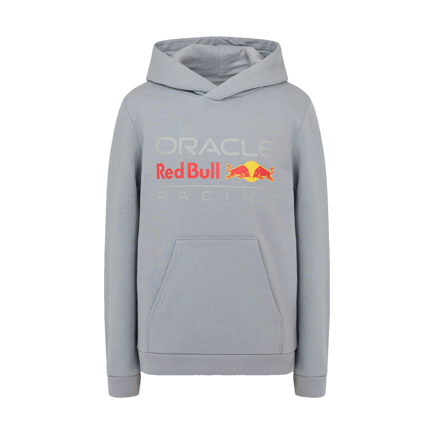 Kids - Large Front Logo Hoodie - Grey - Red Bull Racing