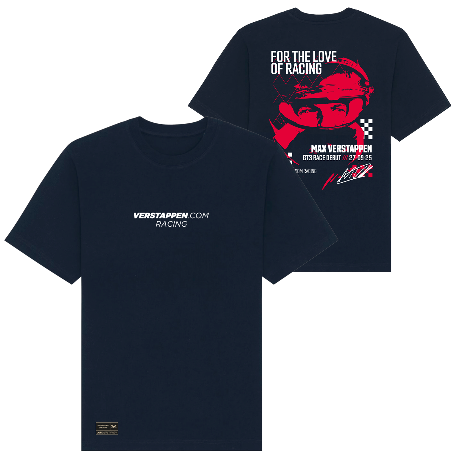 GT3 Race Debut T-shirt - Navy - Max Verstappen